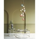 Table d'appoint Jupiter 55cm argentée Kare Design