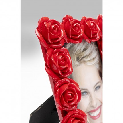 Cadre photo roses rouges 17x21cm Kare Design