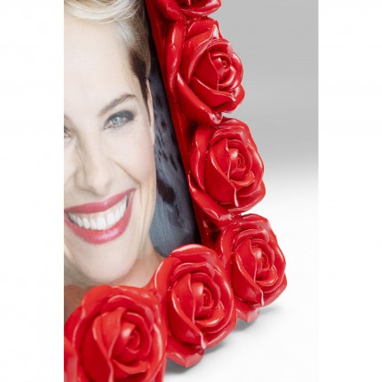 Cadre photo roses rouges 17x21cm Kare Design
