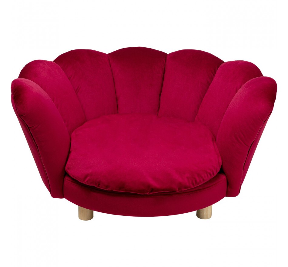 Lit pour animaux Water Lily rouge Kare Design