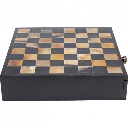 Jeu d'échecs antique coffret Kare Design