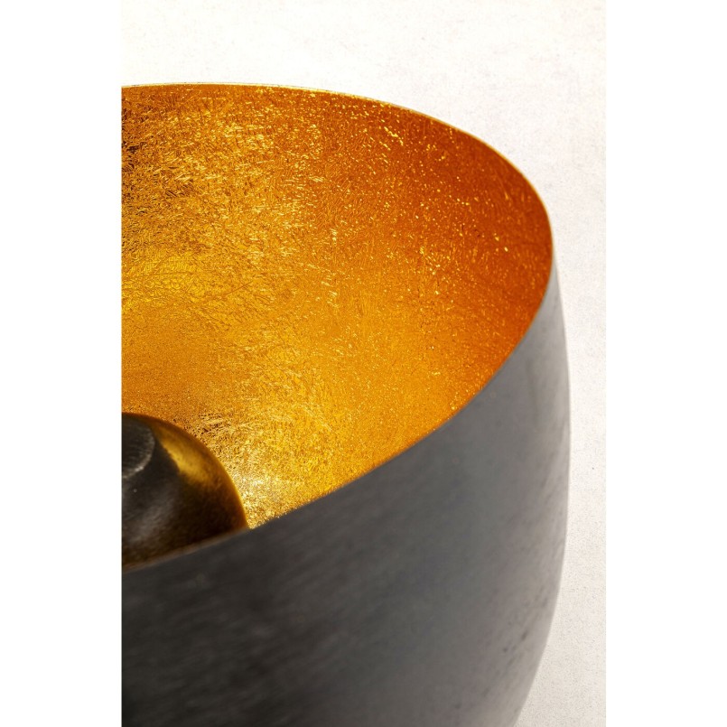 Lampe de sol Apollon Smooth noir Ø35cm