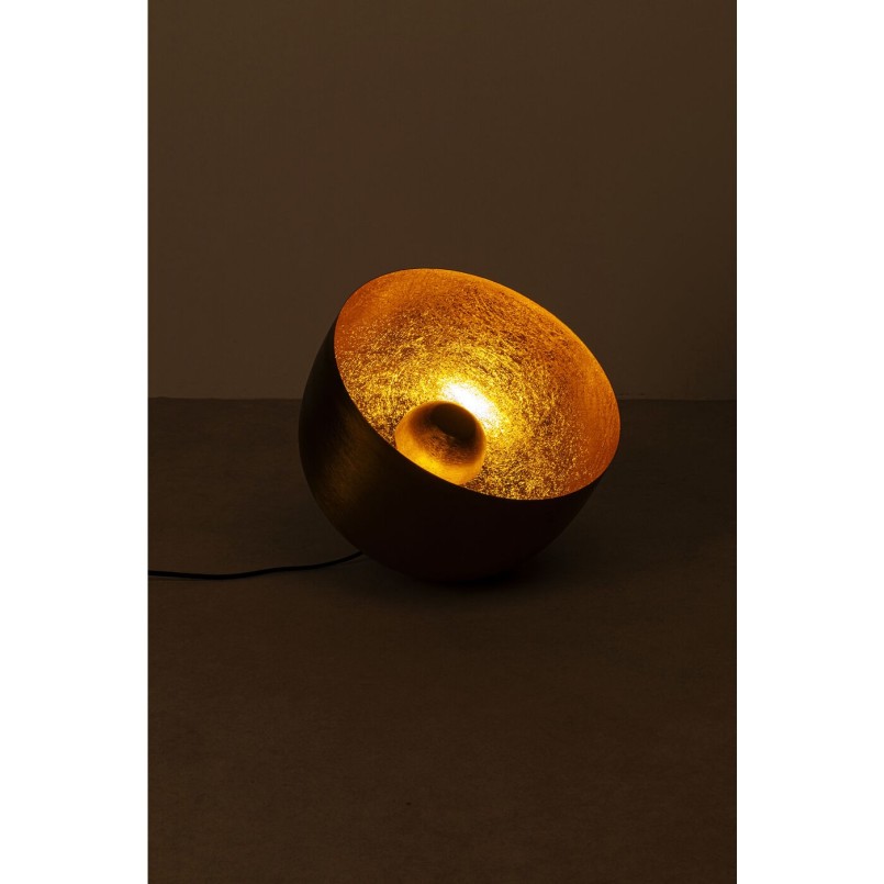 Lampe de sol Apollon Smooth noir Ø35cm
