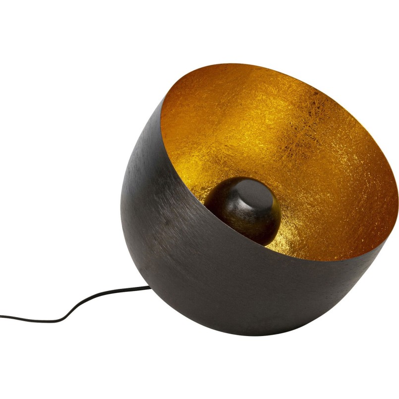Lampe Apollon Smooth noire 35cm Kare Design