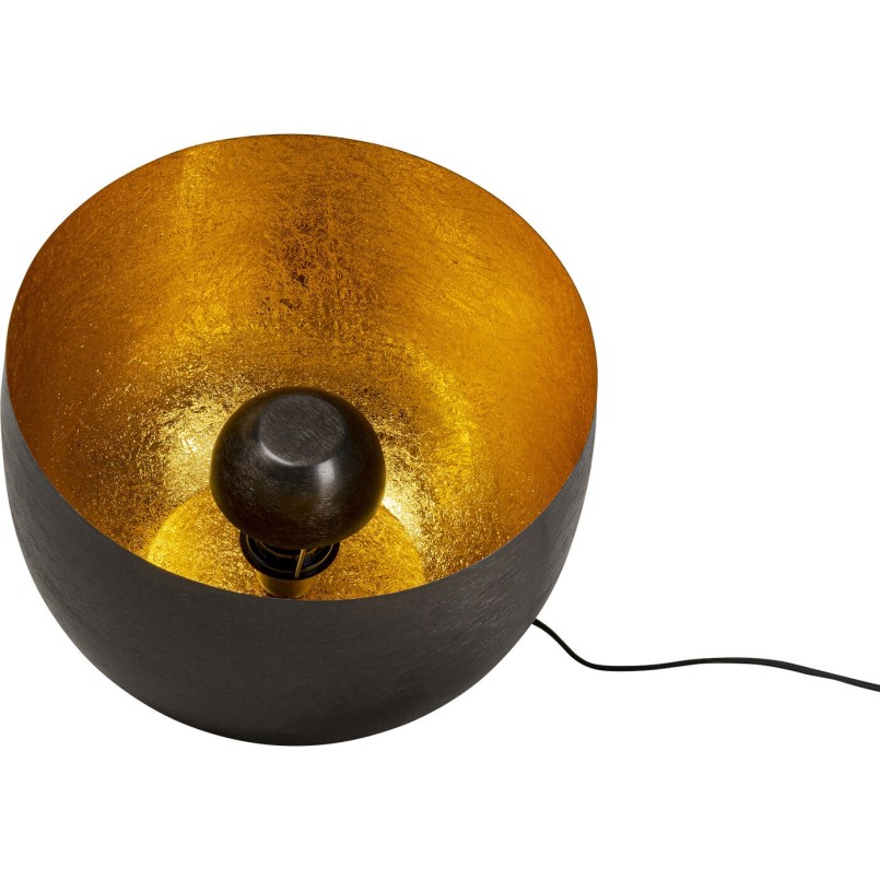 Lampe de sol Apollon Smooth noir Ø35cm