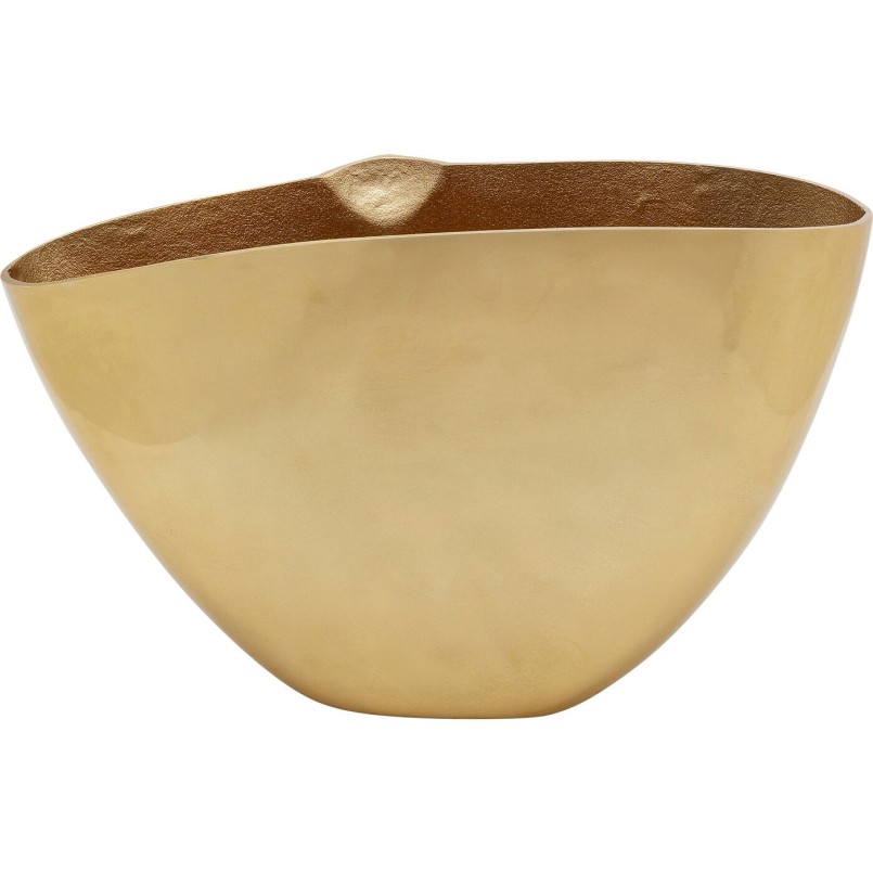 Vase nez et bouche doré 46cm Kare Design