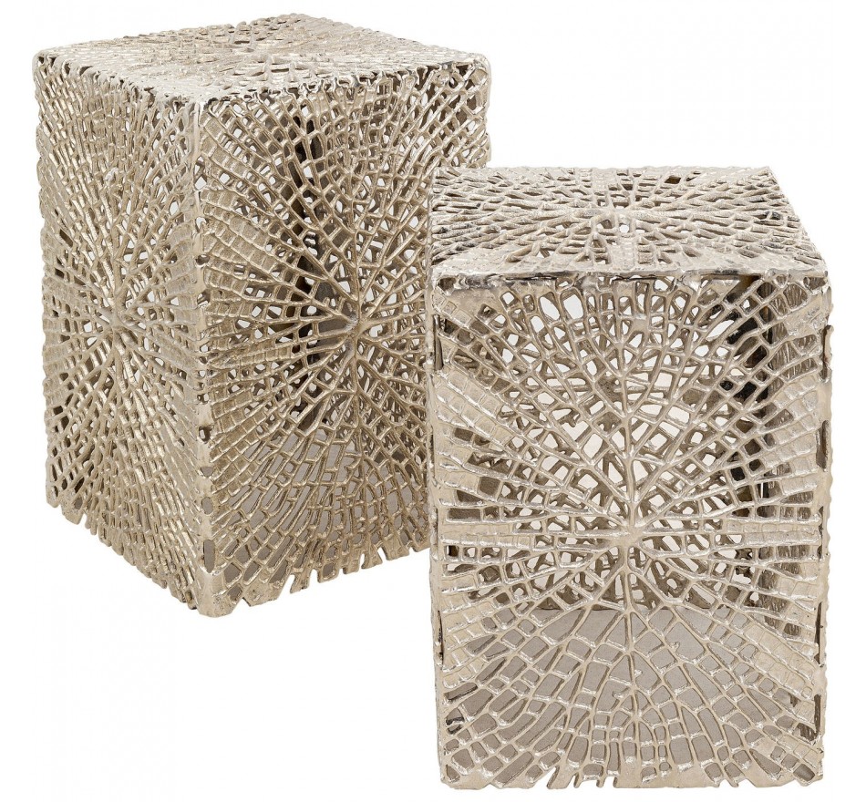 Tables d'appoint Splinters set de 2 Kare Design
