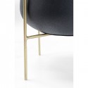 Cache-pot Valeria noir set de 3 Kare Design