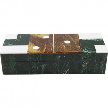 Jeu de dominos vert coffret Kare Design