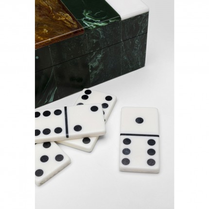 Jeu de dominos vert coffret Kare Design