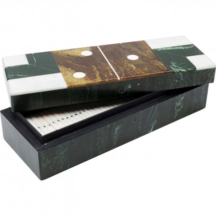 Jeu de dominos vert coffret Kare Design
