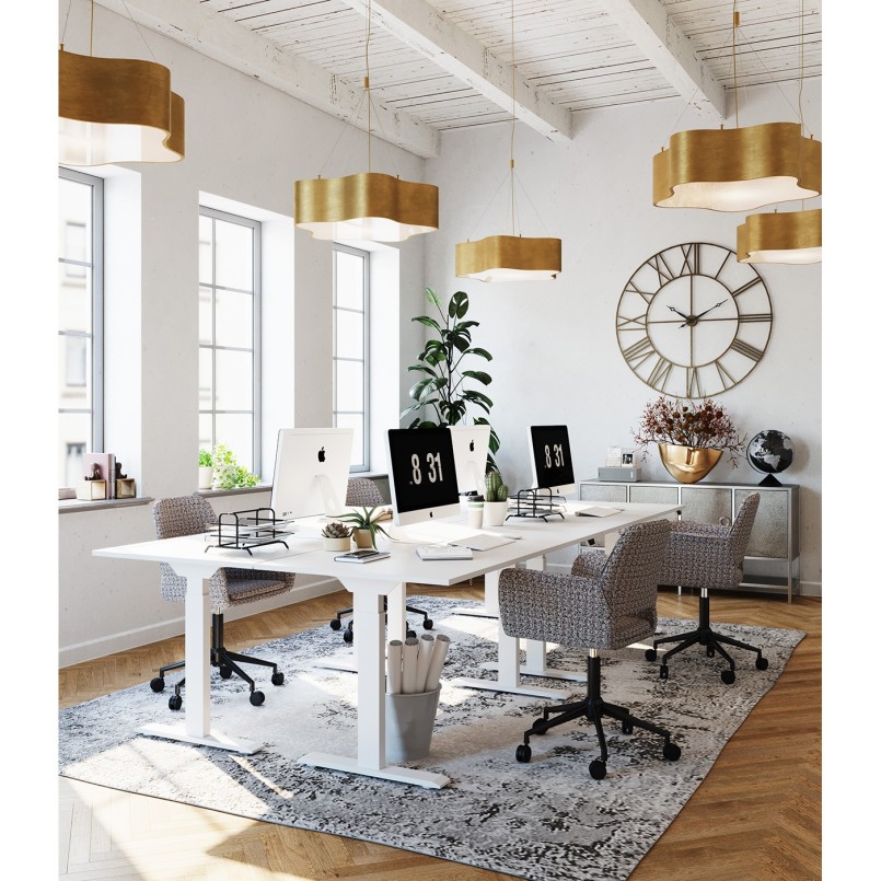 Bureau Smart blanc 120x70 cm Kare Design