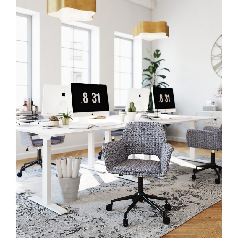 Bureau Smart blanc 120x70 cm Kare Design