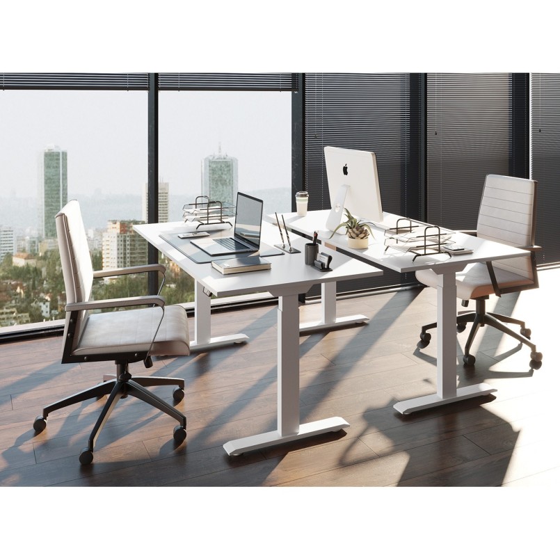 Bureau Smart blanc 120x70 cm Kare Design