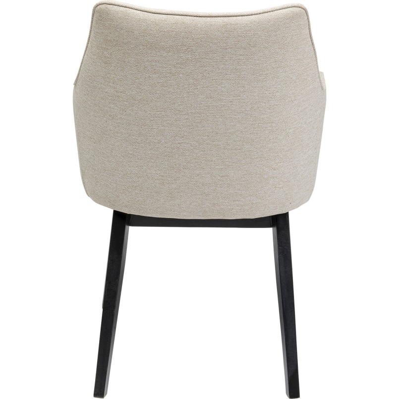 Chaise a. acc. Modino crème