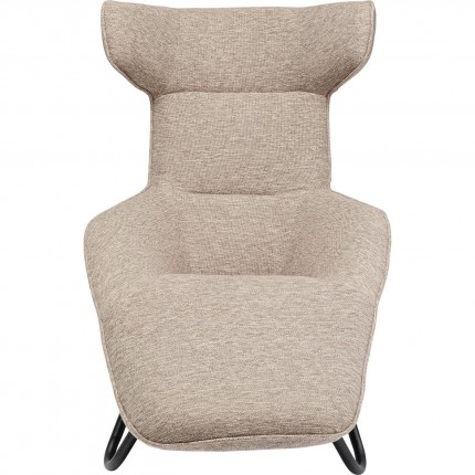 Fauteuil Granada beige Kare Design