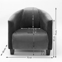 Fauteuil Cigar Lounge Jungle léopards Kare Design