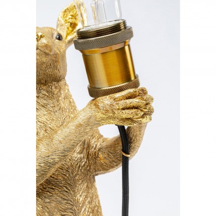 Lampe kangourou doré Kare Design