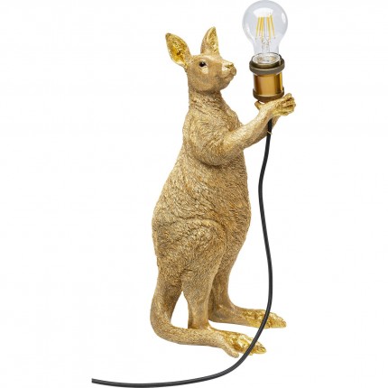 Lampe kangourou doré Kare Design