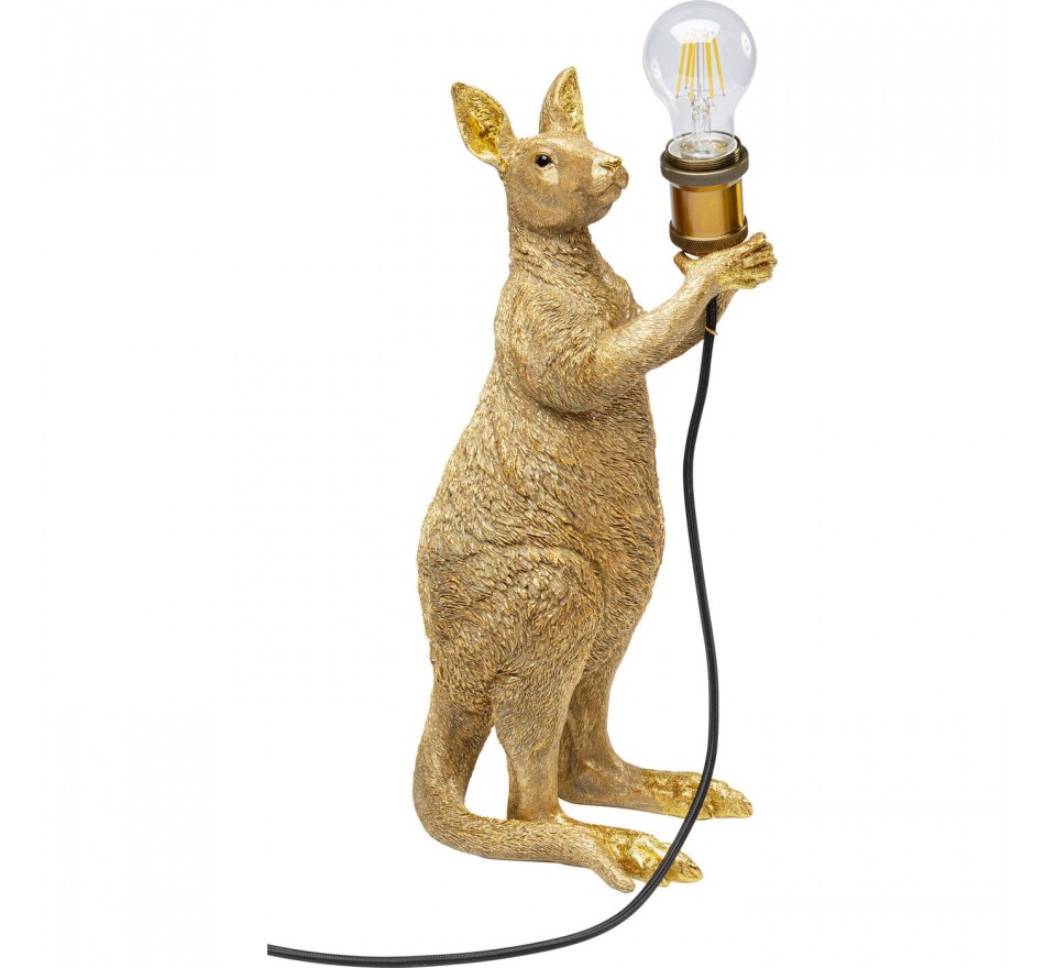 Lampe kangourou doré Kare Design