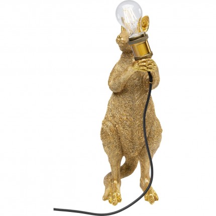 Lampe kangourou doré Kare Design