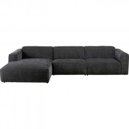 Canapé d'angle Henry gris gauche Kare Design