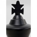 Déco échec roi noir 68cm Kare Design