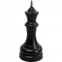Déco échec roi noir 68cm Kare Design