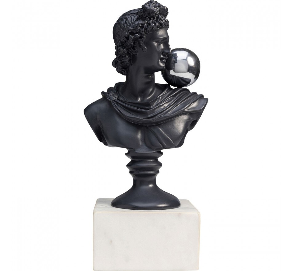 Déco buste homme noir et blanc Kare Design