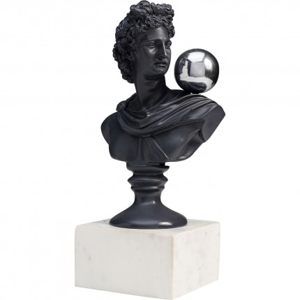 Déco buste homme noir et blanc Kare Design