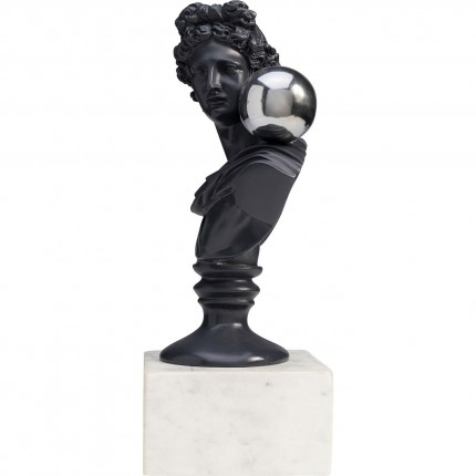 Déco buste homme noir et blanc Kare Design