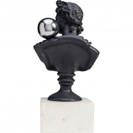 Déco buste homme noir et blanc Kare Design