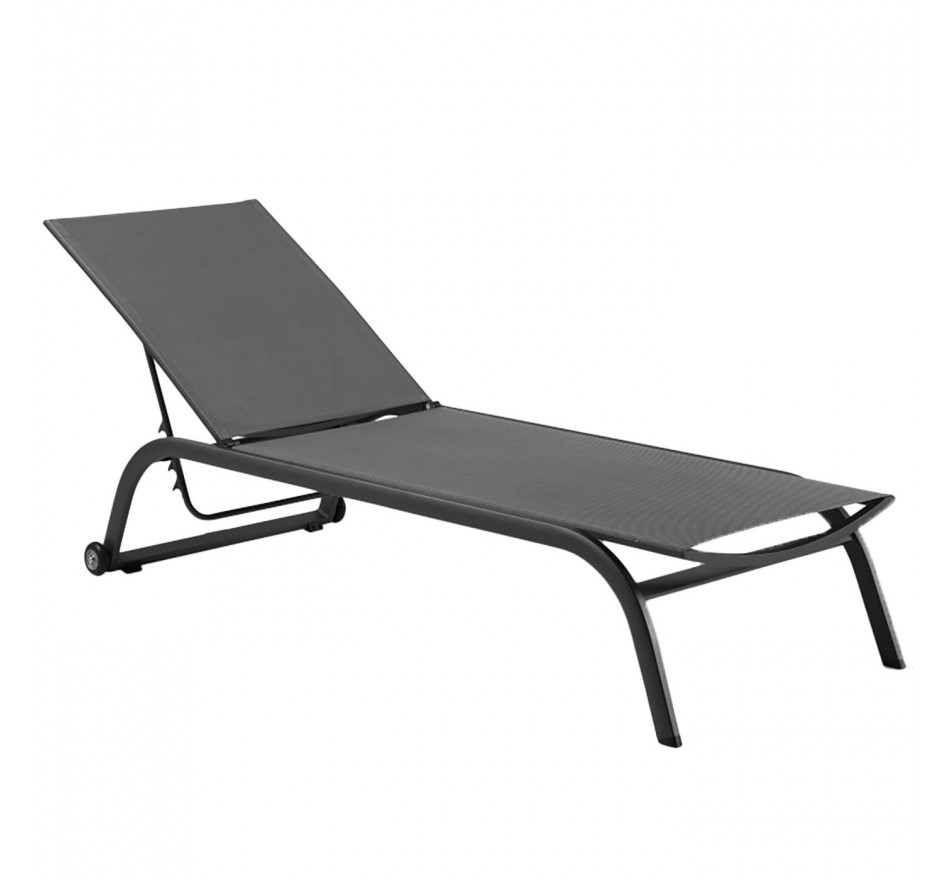 Recamiere Zaragoza charcoal grey Gescova Recamiere Zaragoza charcoal grey Gescova