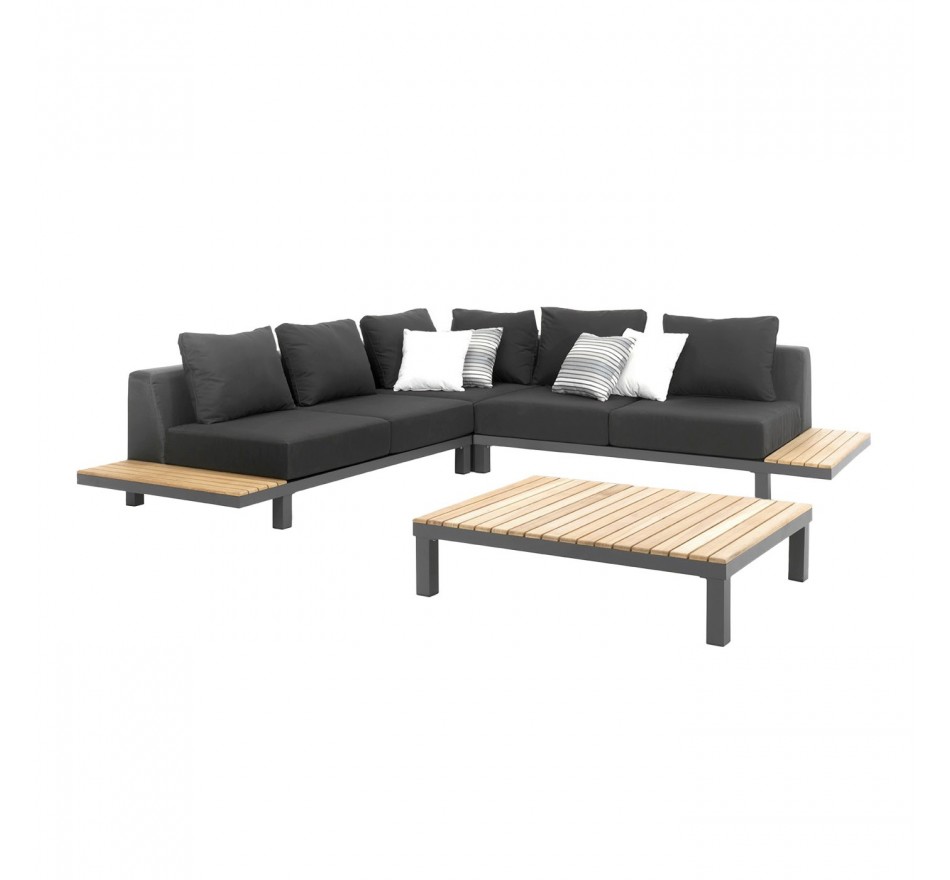 Outdoor Set Hawai black and charcoal grey Gescova Outdoor Set Hawai black and charcoal grey Gescova