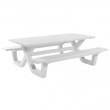 Bonucci white Gescova picnic table Bonucci white Gescova picnic table