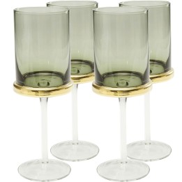 Verres à vin Innocent fumé set de 6 Kare Design