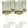 Verres à vin blanc Innocent fumé set de 4 Kare Design