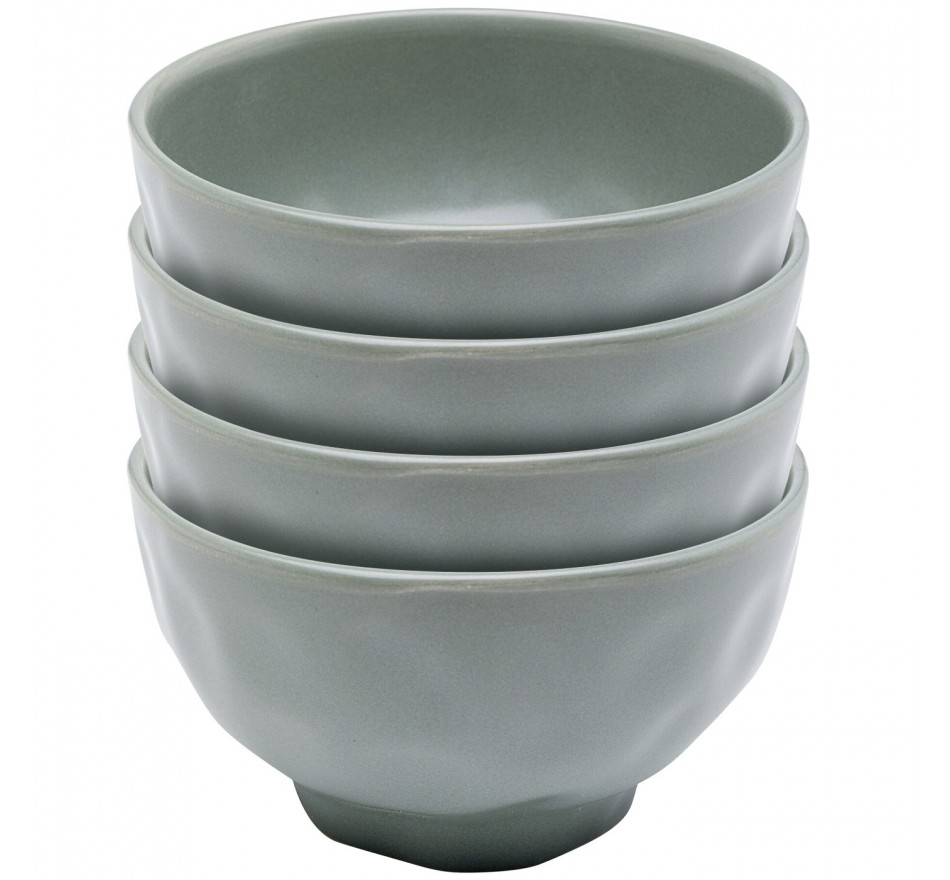Bols Organic 15cm sauge set de 4 Kare Design Bols Organic 15cm sauge set de 4 Kare Design