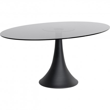 Table Grande Possibilita 180x120cm noire verre fumé Kare Design Table Grande Possibilita 180x120cm noire verre fumé Kare Design