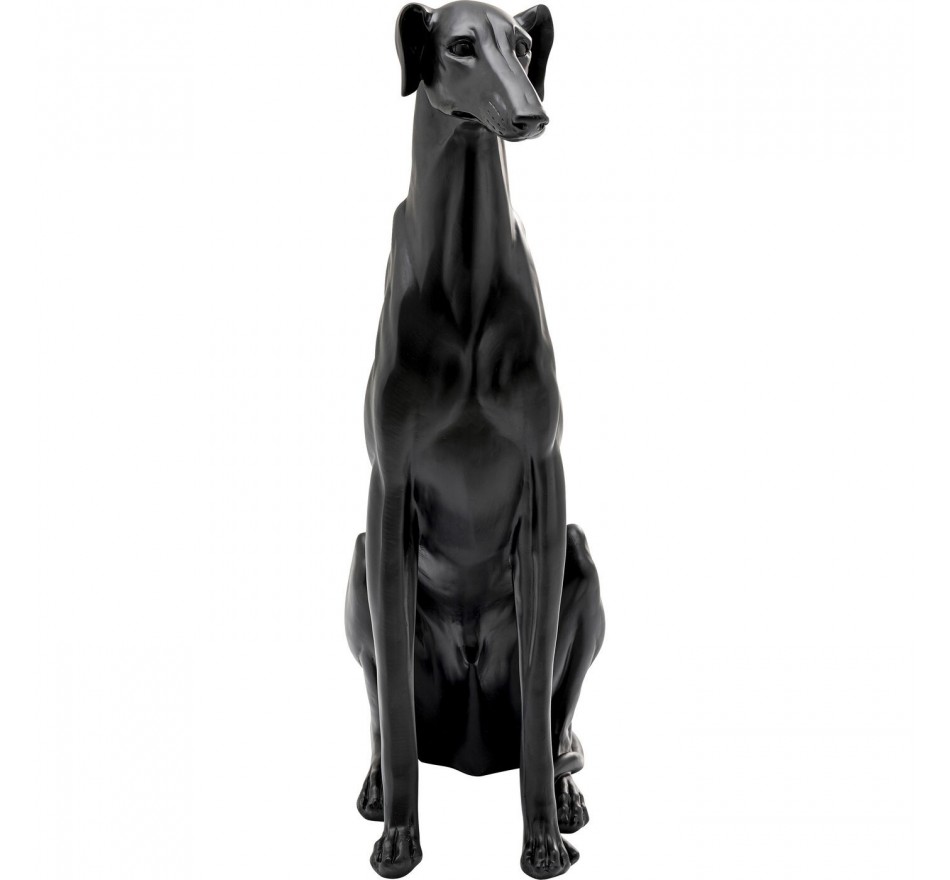 Déco lévrier XL 80cm noir Kare Design
