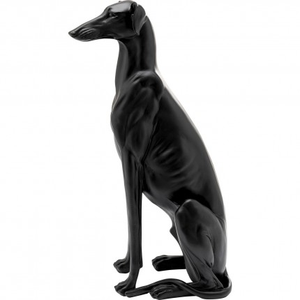 Déco lévrier XL 80cm noir Kare Design