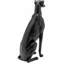 Déco lévrier XL 80cm noir Kare Design