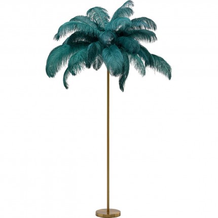 Lampadaire plumes 165cm vert Kare Design