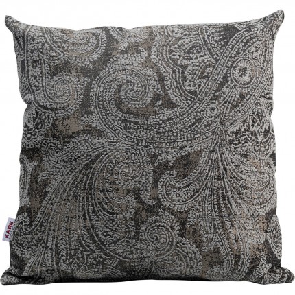 Coussin Cloé gris 40x40cm Kare Design