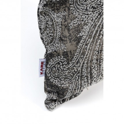 Coussin Cloé gris 40x40cm Kare Design