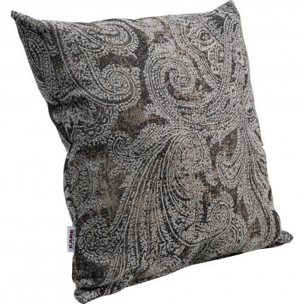 Coussin Cloé gris 40x40cm Kare Design