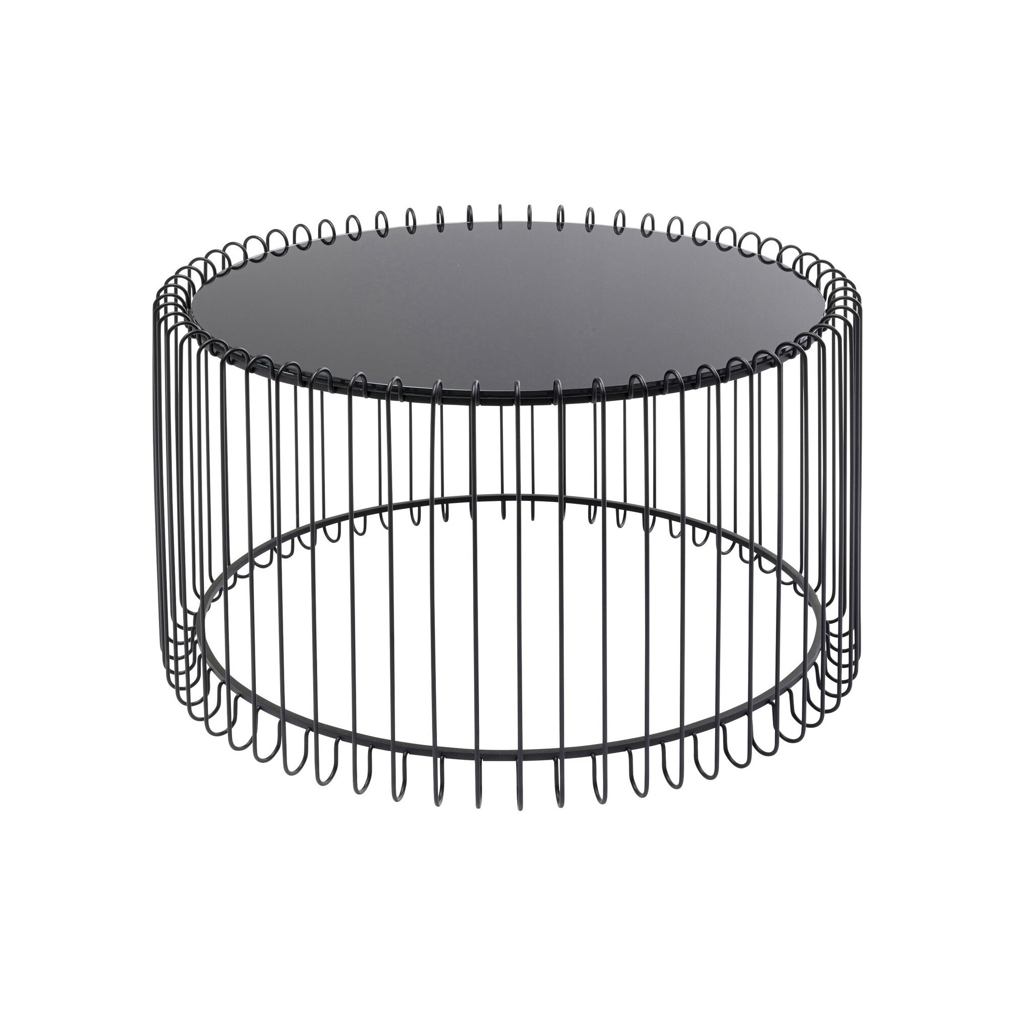 Table basse Line noire 60cm Kare Design
