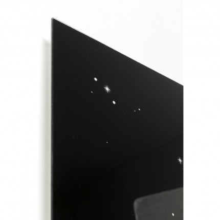 Tableau en verre Astronaute volant 100x150cm Kare Design