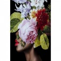 Tableau en verre Ms. Bouquet 80x120cm Kare Design
