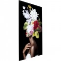 Tableau en verre Ms. Bouquet 80x120cm Kare Design